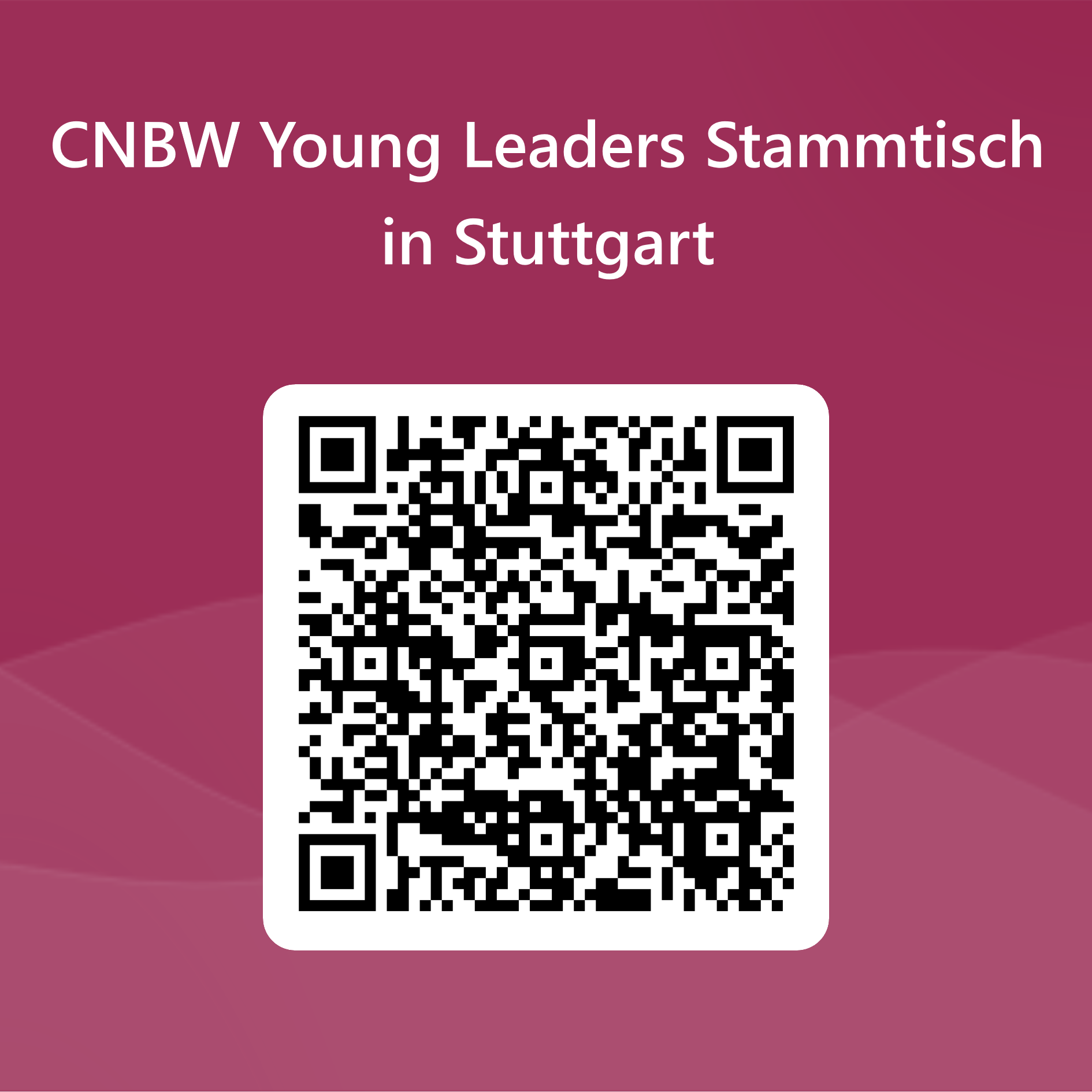 Qrcode Für Cnbw Young Leaders Stammtisch In Stuttgart  (002)