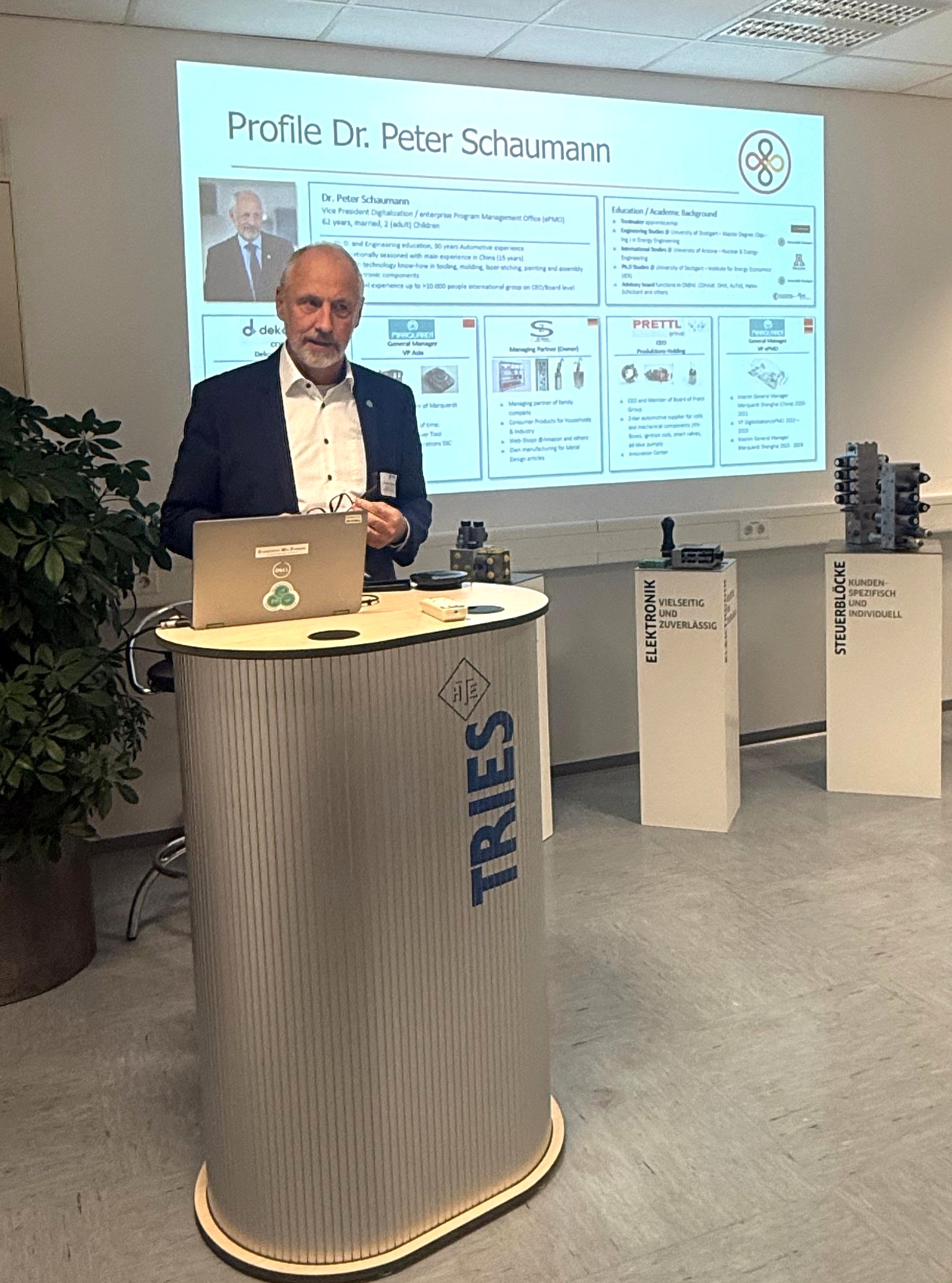 Peter Schaumann   Beim Wirtschaftsrat Der Cdu